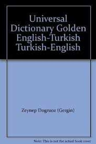 Golden Print Cep Sözlüğü  EnglishTurkish  TurkishEnglish Plastik Kapak