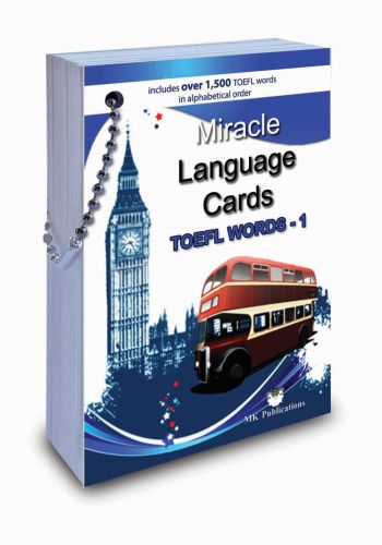 Miracle Language Cards İngilizce Dil Kartları  TOEFL Words 1