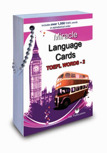 Miracle Language Cards TOEFL Words2