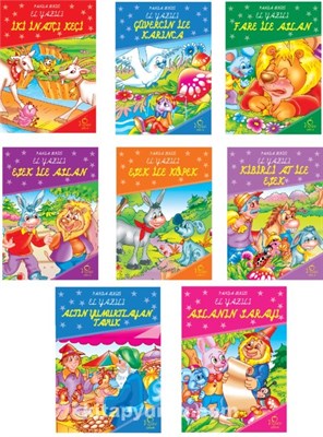 Panda El Yazılı Set 8 Kitap