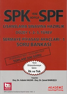 SPKSPF Sermaye Piyasası Araçları 1 Soru Bankası