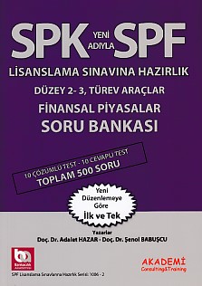 SPKSPF Finansal Piyasalar Soru Bankası