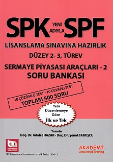 SPKSPF Sermaye Piyasası Araçları  2 Soru Bankası