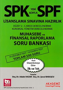 SPKSPF Muhasebe ve Finansal Raporlama Soru Bankası