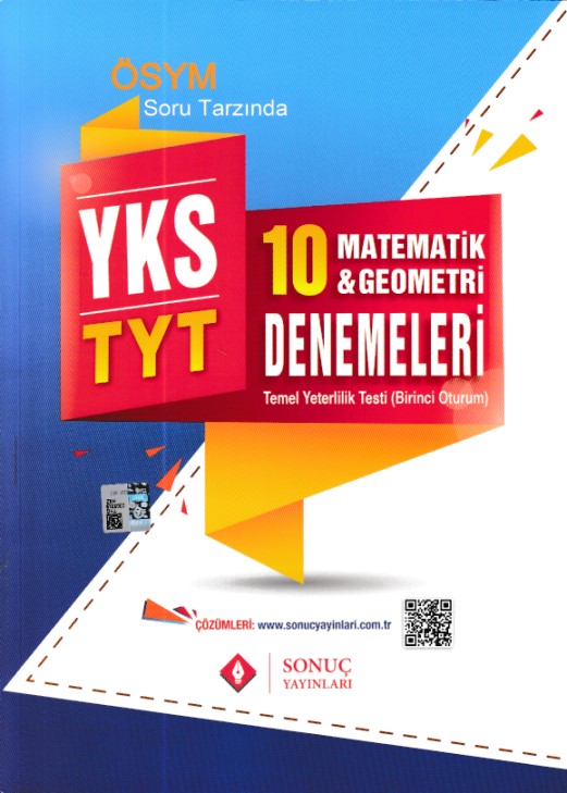 Sonuç YKS TYT Matematik Geometri 10 Deneme