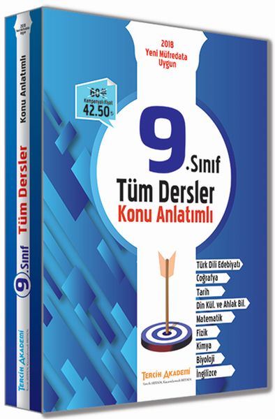 Tercih Akademi 9 Sınıf Tüm Dersler Konu Anlatımlı