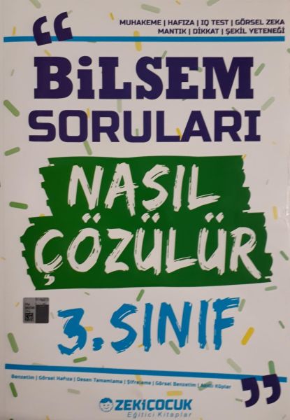 Zeki Çocuk 3 Sınıf Bilsem Soruları Nasıl Çözülür Yeni