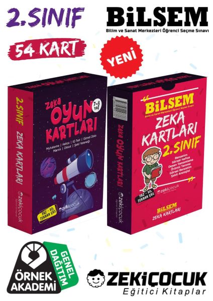 2Sınıf Bilsem Zeka Kartları