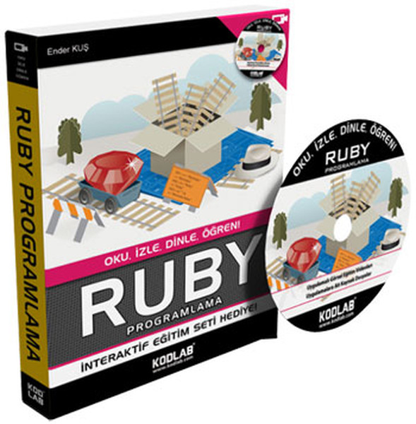 Ruby Programlama CDli  Oku İzle Dinle Öğren