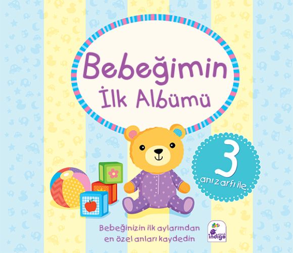 Bebeğimin İlk Albümü 3 Anı Zarfı ile