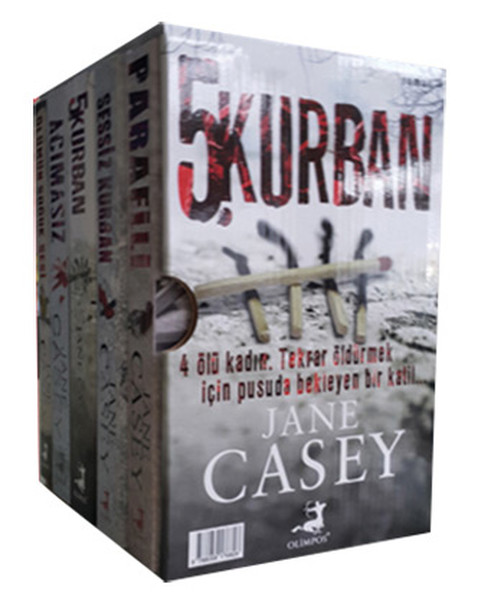 Jane Casey Seti  5 Kitap Kutulu