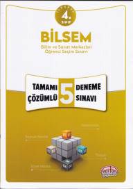 Editör 4 Sınıf Bilsem Tamamı Çözümlü 5 Deneme Sınavı