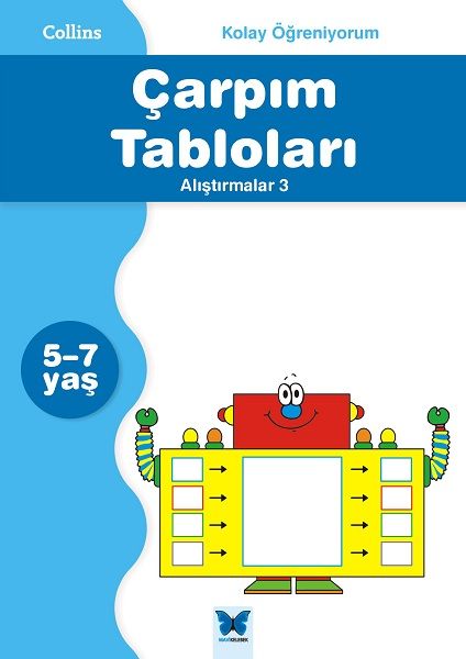 Collins Kolay Öğreniyorum  Çarpım Tabloları Alıştırmalar 2 57 Yaş