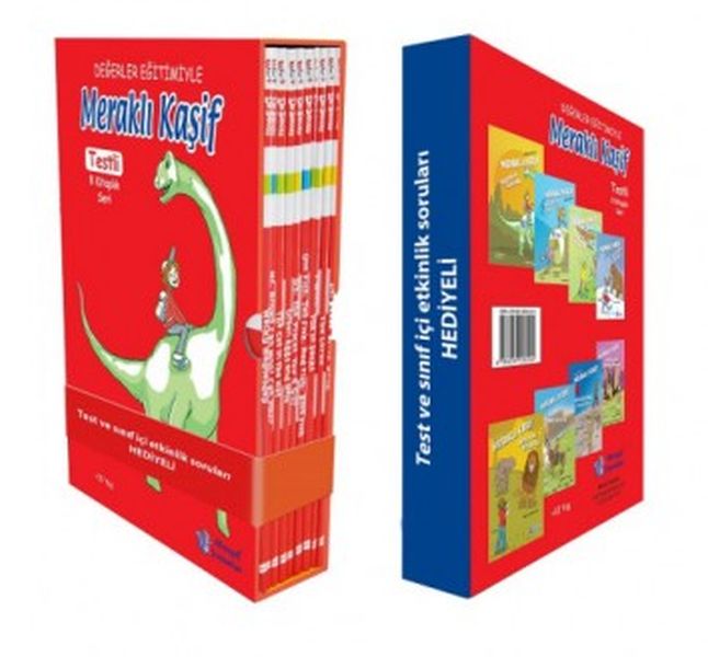 Değerler Eğitimiyle Meraklı Kaşif Dizisi 8 Kitap