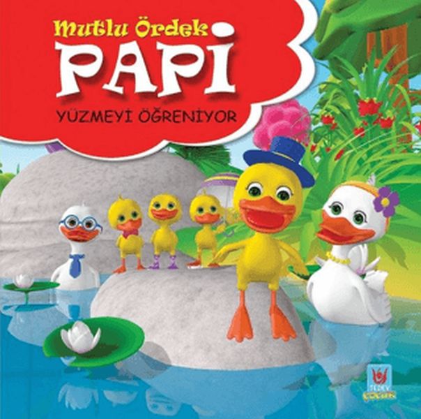 Papi Yüzmeyi Öğreniyor  Mutlu Ördek