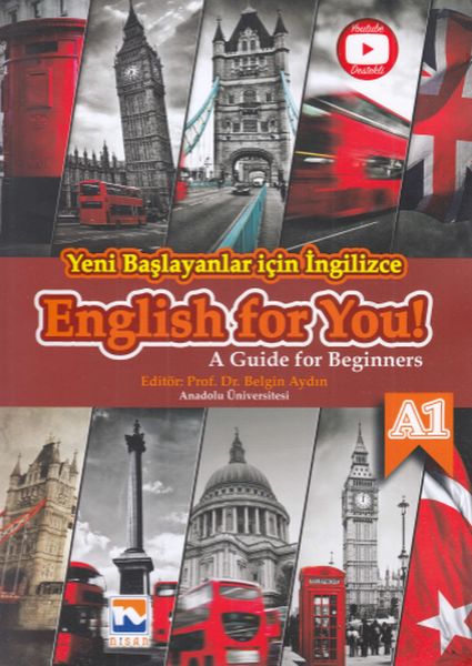 Nisan Yeni Başlayanlar İçin İngilizce English for You  A Guide for Beginners A1 Yeni