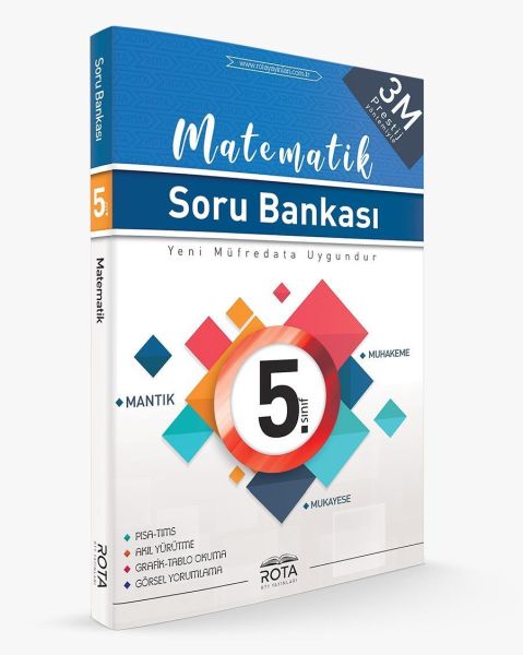 Rota 5Sınıf Matematik Soru Bankası 3M PrestijYeni