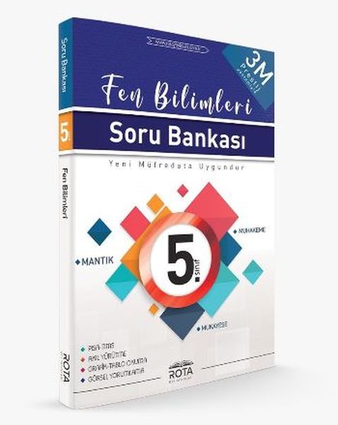 Rota 5 Sınıf Fen Bilimleri Soru Bankası 3M Prestij Yeni