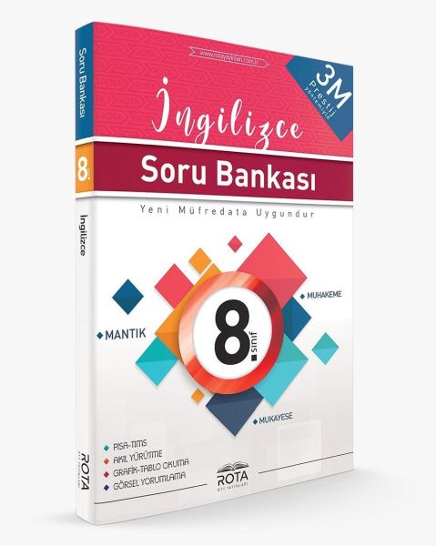 Rota 8 Sınıf İngilizce Soru Bankası 3m Prestij 3M Prestij Yeni