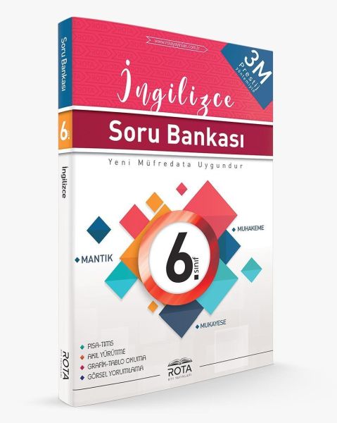 Rota 6 Sınıf İngilizce Soru Bankası 3M Prestij Yeni