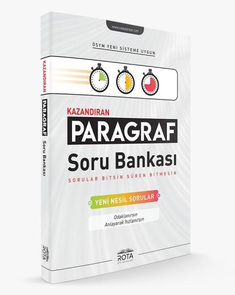 Rota Paragraf Kazandıran Soru Bankası Yeni