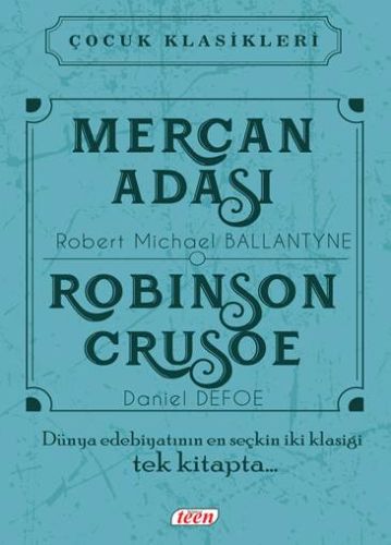 Mercan Adası  Robinson Crusoe Ciltli