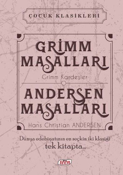 Grimm Masalları  Andersen Masalları Ciltli