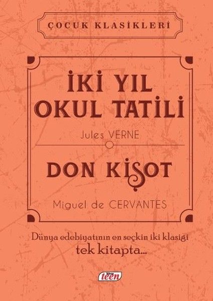 İki Yıl Okul Tatili  Don Kişot Ciltli