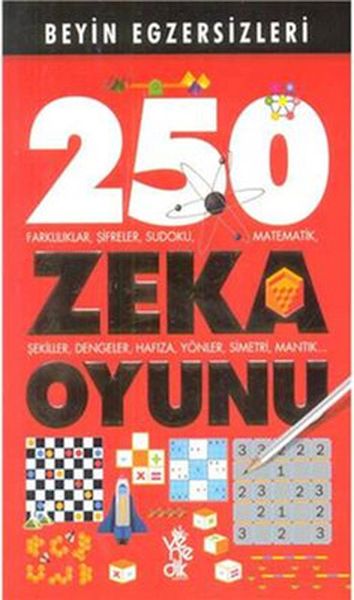 Beyin Egzersizleri2 250 Zeka Oyunu  Venedik Yayınları