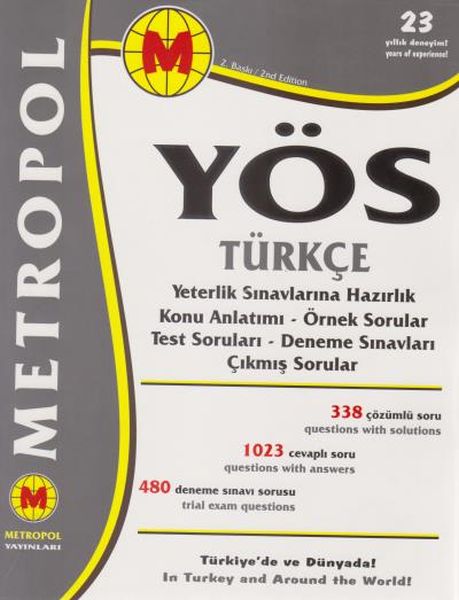 Metropol YÖS Türkçe Yeni