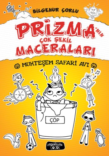 Prizmanın Çok Şekil Maceraları 1  Muhteşem Safari Avı Ciltli