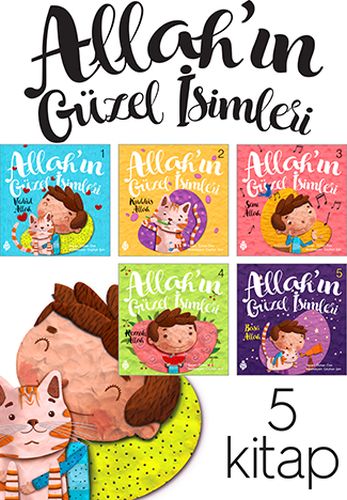 Allahın Güzel İsimleri Seti 1 5 Kitap