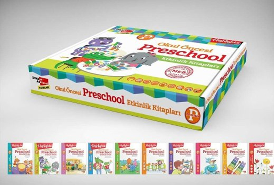 Highlights Okul Öncesi Preschool 10lu Eğitim Seti