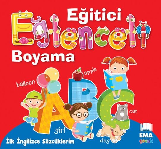 Eğitici Eğlenceli Boyama  İlk İngilizce Sözcüklerim