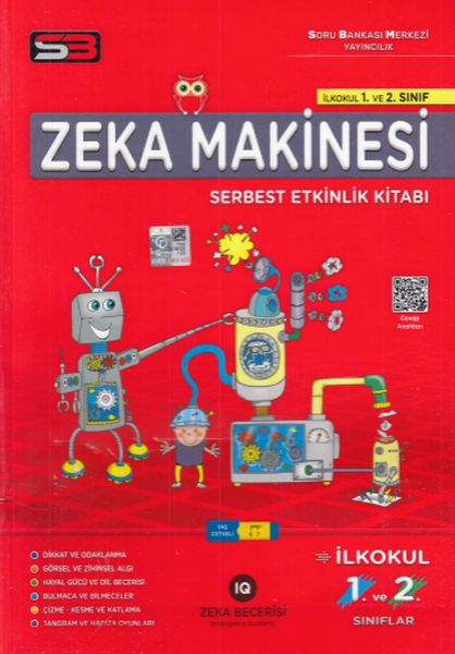 SBM 1 ve 2 Sınıf Zeka Makinesi Serbest Etkinlik Kitabı Yeni