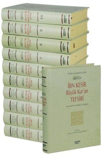 İbn Kesir Büyük Kuran Tefsiri Seti10 Kitap Takım Küçük Boy