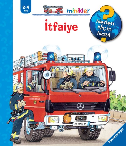 Ravensburger Minikler Serisi  İtfaiye Ciltli