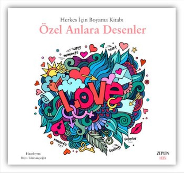 Herkes İçin Boyama Kitabı  Özel Anlara Desenler