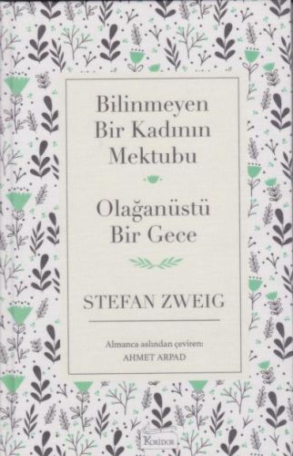 Bilinmeyen Bir Kadının Mektubu  Olağanüstü Bir Gece Ciltli