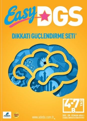 Easy Dikkati Güçlendirme Seti 4  7 Yaş B 1 Kitap