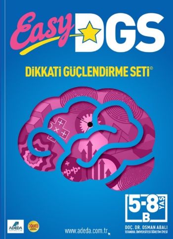 Easy Dikkati Güçlendirme Seti 5  8 Yaş B 1 Kitap