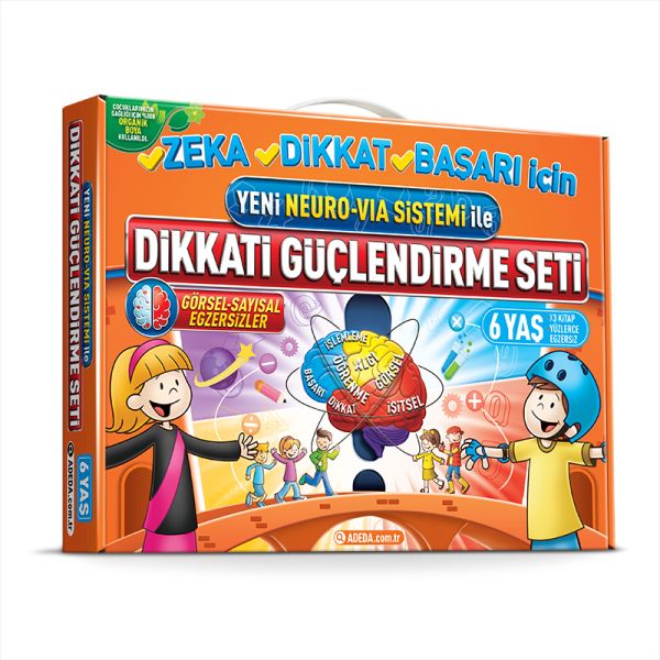 Dikkati Güçlendirme Seti  Anasınıfı – 6 Yaş NeuroVia