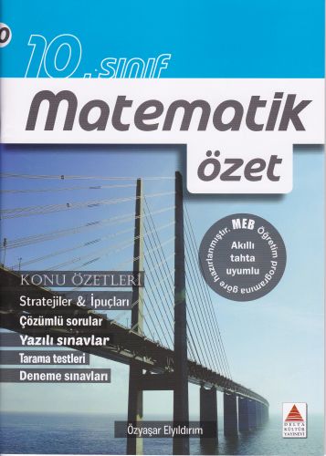 Delta Kültür 10 Sınıf Matematik Özet