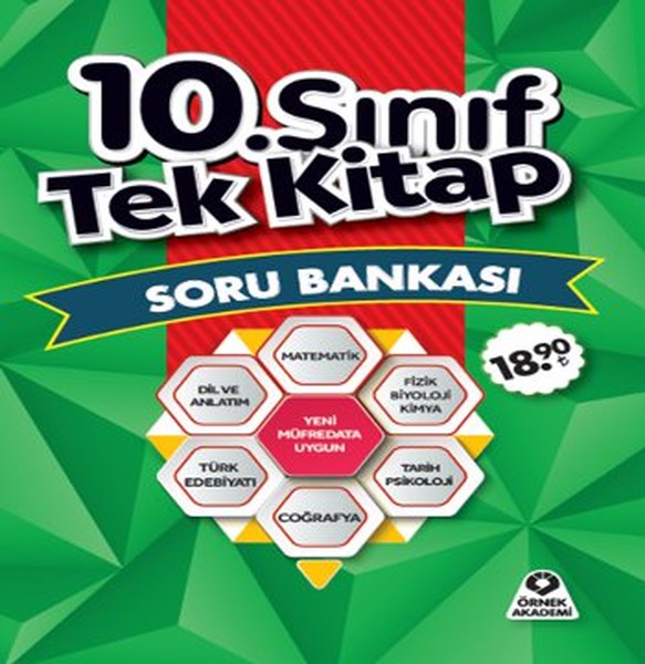 Örnek Akademi 10 Sınıf Tek Kitap Soru Bankası