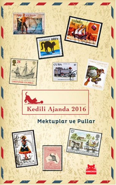 Kedili Ajanda 2016  Mektuplar ve Pullar