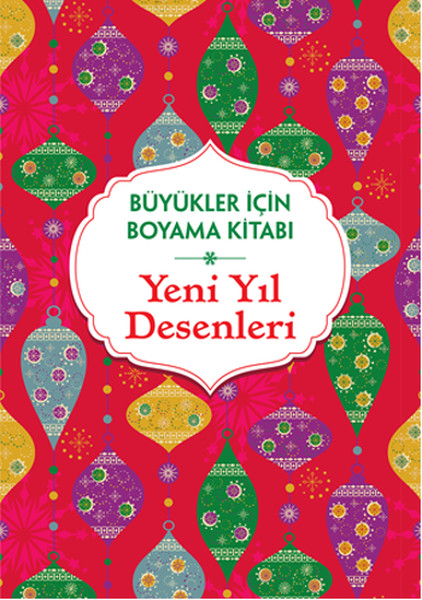 Büyükler İçin Boyama Kitabı  Yeni Yıl Desenleri 