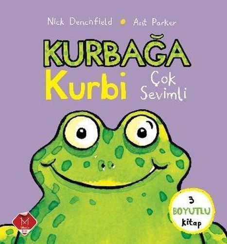 Kurbağa Kurbi Çok Sevimli 3 Boyutlu Kitap