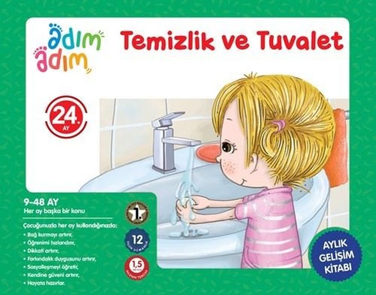 Temizlik ve Tuvalet  24 Ay Gelişim Kitabı