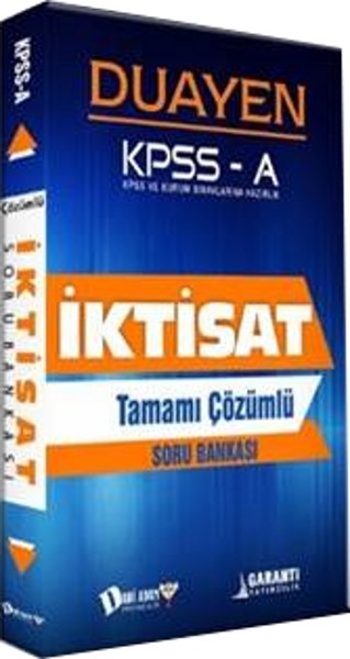 KPSS A İktisat Duayen Soru Bankası