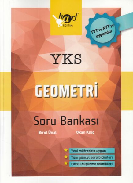 Harf Eğitim YKS Geometri Soru Bankası Yeni